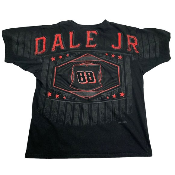 Chase Other - Vintage Dale Jr Earnhardt NASCAR Race Hip Hop Rap Tee All Over Print T Shirt XL